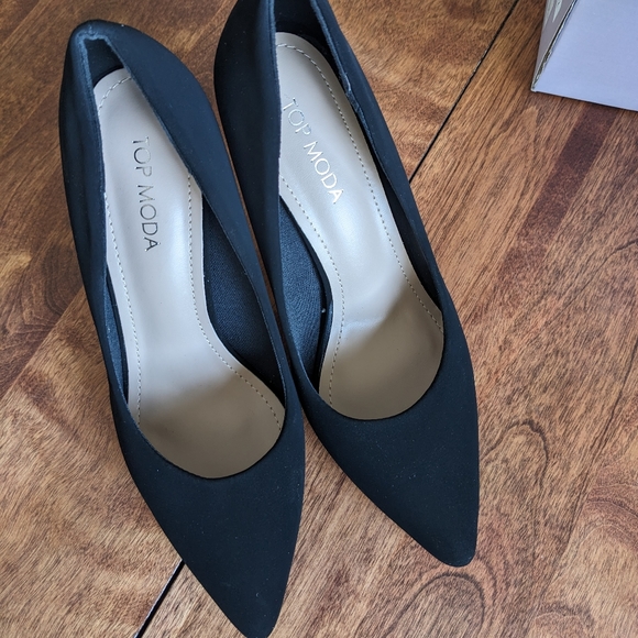 Top Moda black  high heels - Picture 9 of 12